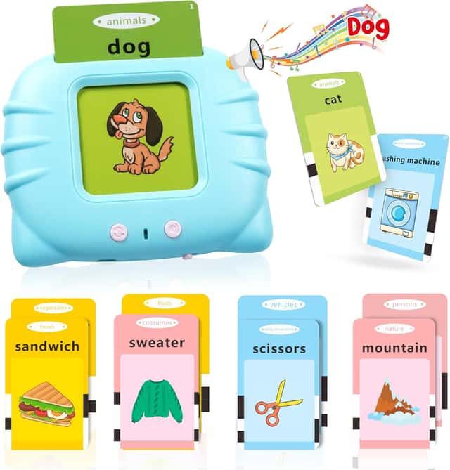 Talking Flashcards for Kids (224 Words), Speech Learning Toy for Toddlers - View 2