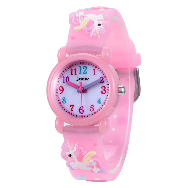 Kids Cartoon Watch for Boys and Girls, Splash-Resistant Wristwatch - View 1