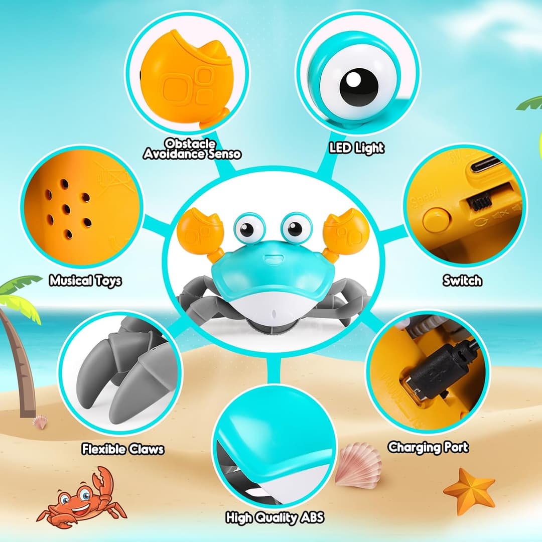 Crawling Crab Toy - View 6