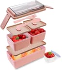 Bento Lunch Box with Cutlery for Kids & Adults - View 2