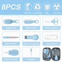 Baby Healthcare and Grooming Kit for Newborn Kids 8PCS - View 2