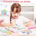 Water Coloring Book for Toddlers – Built-In Paint & Brush Included, No Drawing Needed - View 7