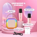 Wireless Karaoke Set with 2 Microphones - View 4