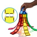 48 Piece Magnetic Tiles Building Set for Kids Ages 3+ - View 5