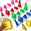 48 Piece Magnetic Tiles Building Set for Kids Ages 3+ - View 6