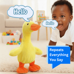 Singing Talking Duck Toy for Toddlers, Rechargeable Walking Pet