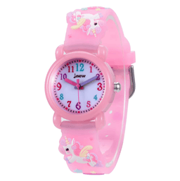 Kids Cartoon Watch for Boys and Girls, Splash-Resistant Wristwatch