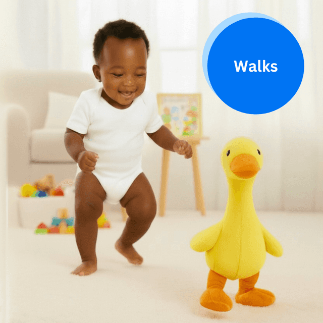 Singing Talking Duck Toy for Toddlers, Rechargeable Walking Pet - View 2