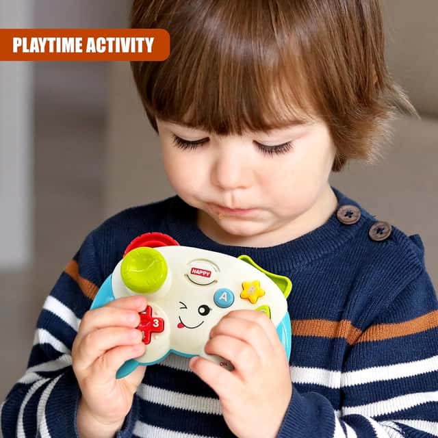 Baby Game Controller Toy with Lights & Music, 18 Months+ - View 2